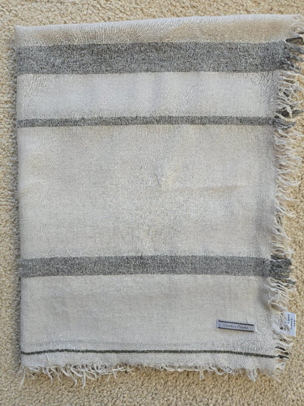 Cecchi e Cecchi Lightweight Wool Blend Scarf Italy